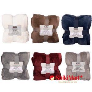 Chăn lông cừu cao cấp KirkLand Plush Blanket Queen